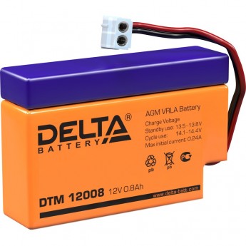 Аккумуляторная батарея DELTA DTM 12008 12V / 0.8Ah Аккумуляторная батарея DELTA DTM 12008 12V / 0.8Ah