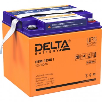 Аккумуляторная батарея DELTA DTM 1240 I 12V / 40Ah Аккумуляторная батарея DELTA DTM 1240 I 12V / 40Ah