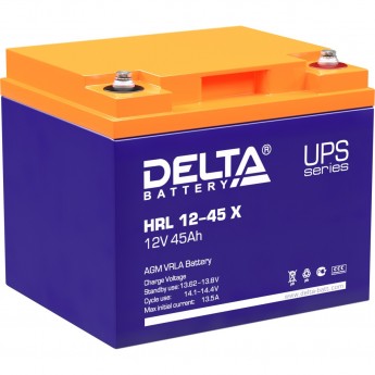 Аккумуляторная батарея DELTA HRL 12-45 X 12V / 45Ah Аккумуляторная батарея DELTA HRL 12-45 X 12V / 45Ah