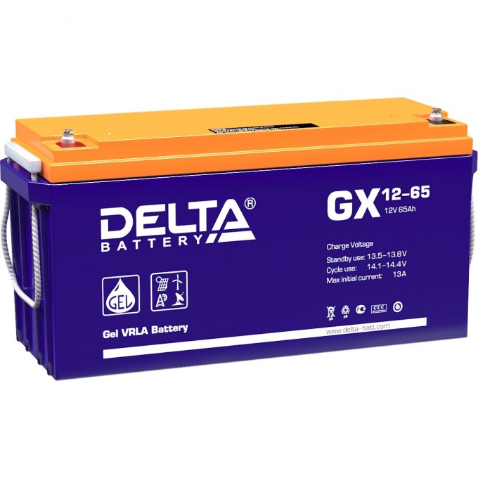 Аккумуляторная батарея DELTA 12V / 65Ah GX 12-65