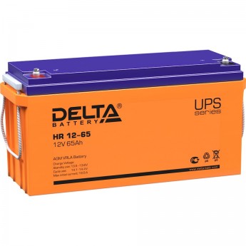 Аккумуляторная батарея DELTA HR 12-65 12V / 65Ah Аккумуляторная батарея DELTA HR 12-65 12V / 65Ah