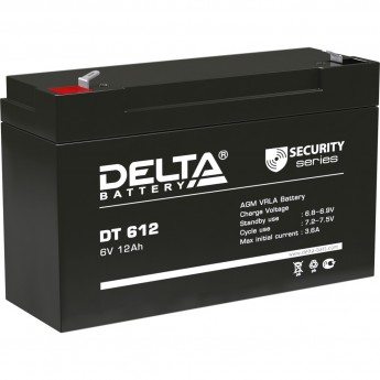 Аккумуляторная батарея DELTA DT 612 6V / 12Ah Аккумуляторная батарея DELTA DT 612 6V / 12Ah