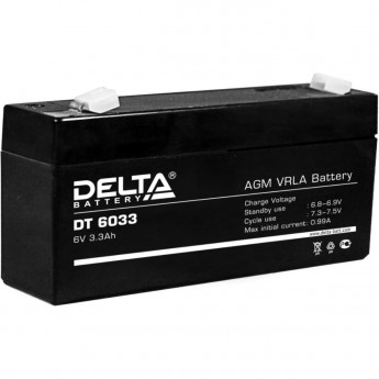 Аккумуляторная батарея DELTA DT 6033 6V / 3.3Ah Аккумуляторная батарея DELTA DT 6033 6V / 3.3Ah